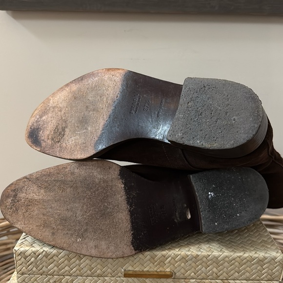 PRADA Brown Suede Boots - Picture 5 of 7